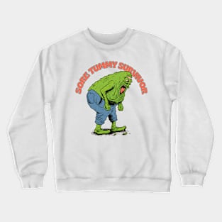 Sore Tummy Survivor Crewneck Sweatshirt